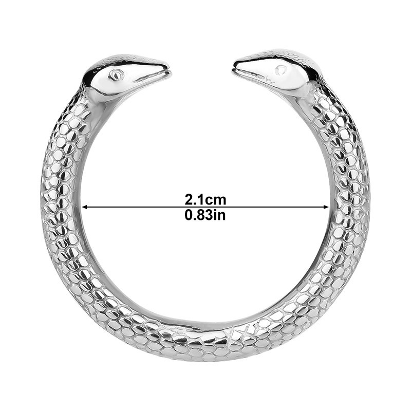 Stainless Steel Metal Silver Penis Enhancer Ring Private Training Ring For Men