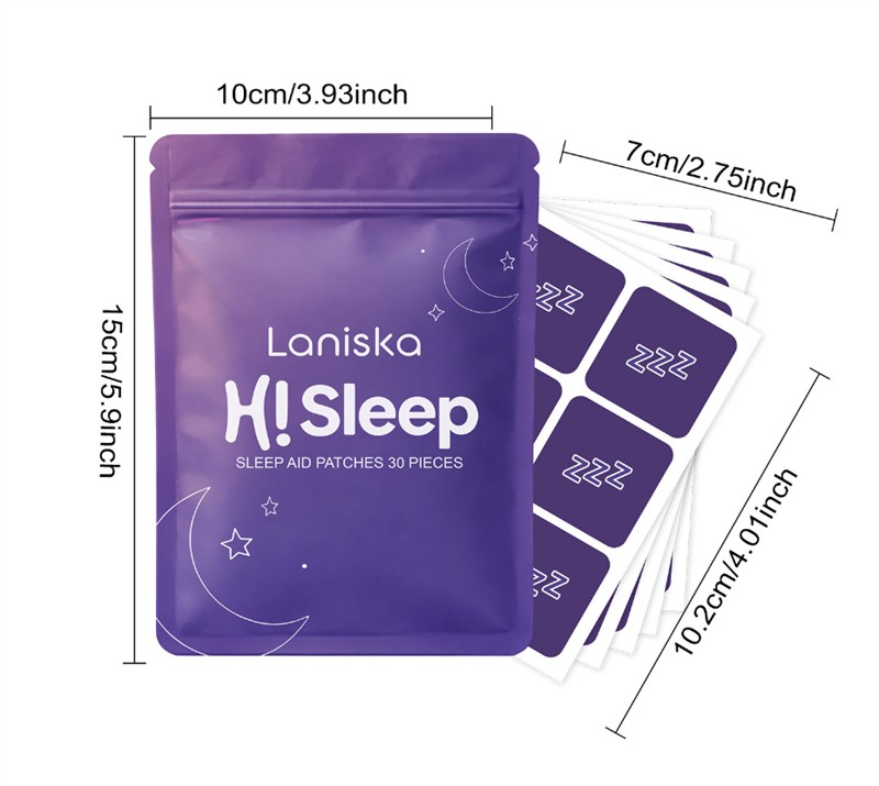 Laniska Original Sleep Patches for Adults Extra Strength Easy-to-Apply Sleep