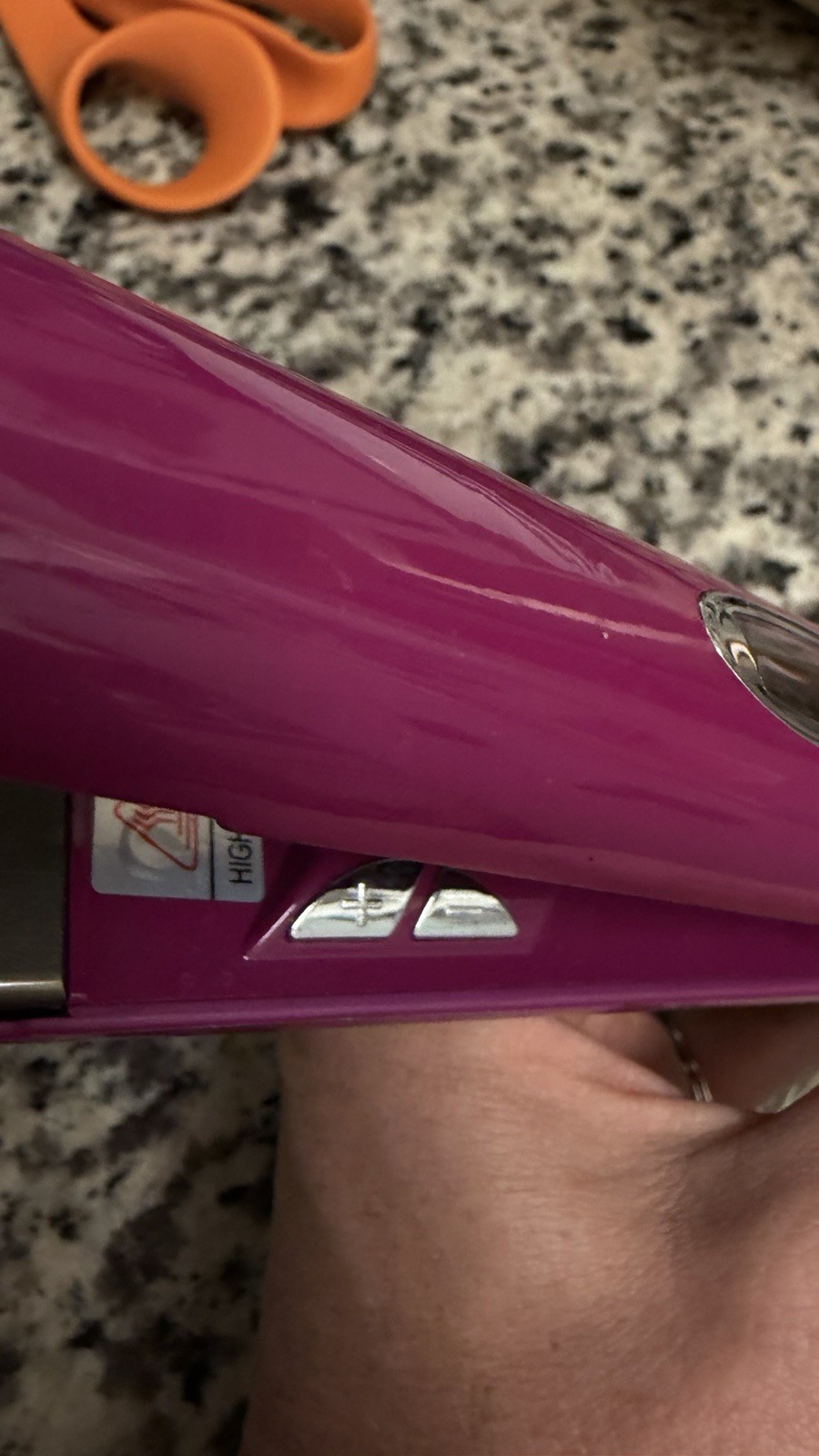 Brilliant New York Pink Hair Straightener Flat Iron, Digital Display, 450°F