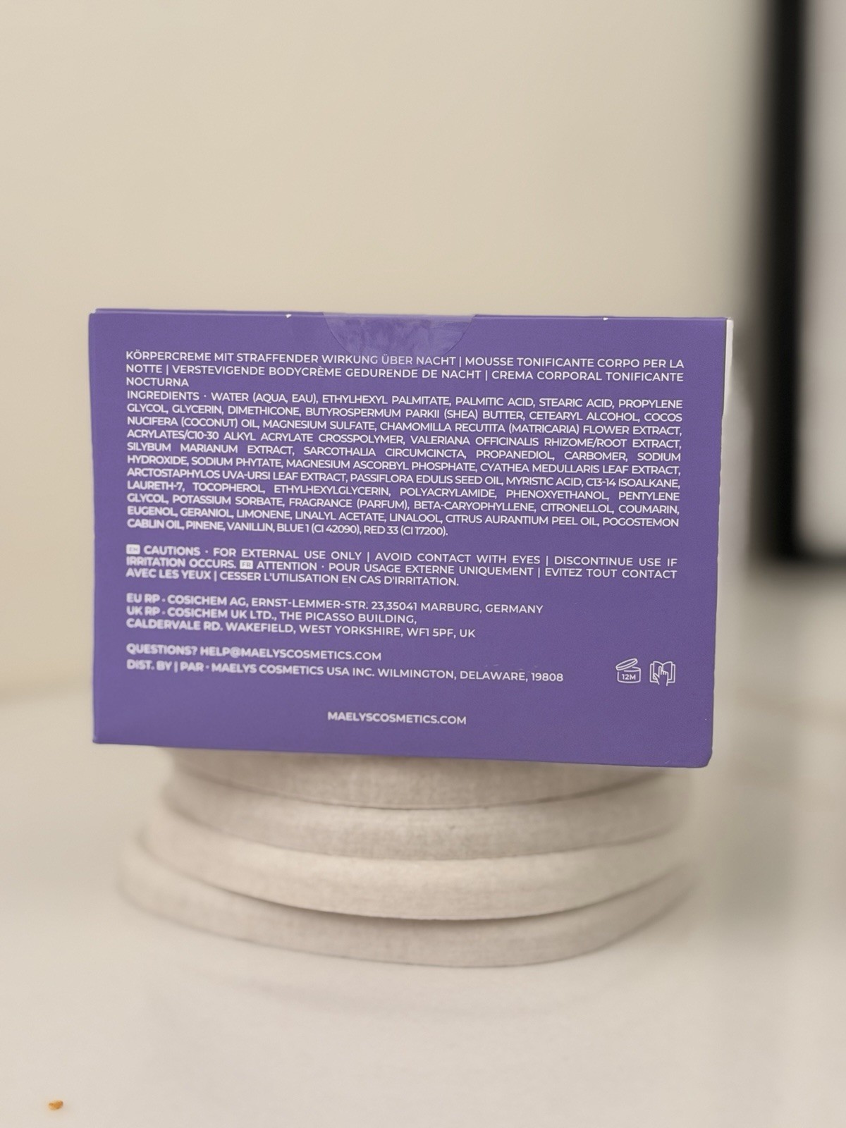MAELYS Get-Dreamy overnight toning body whip 6.8 oz NEW 🔥sale🔥NEW PACKAGING
