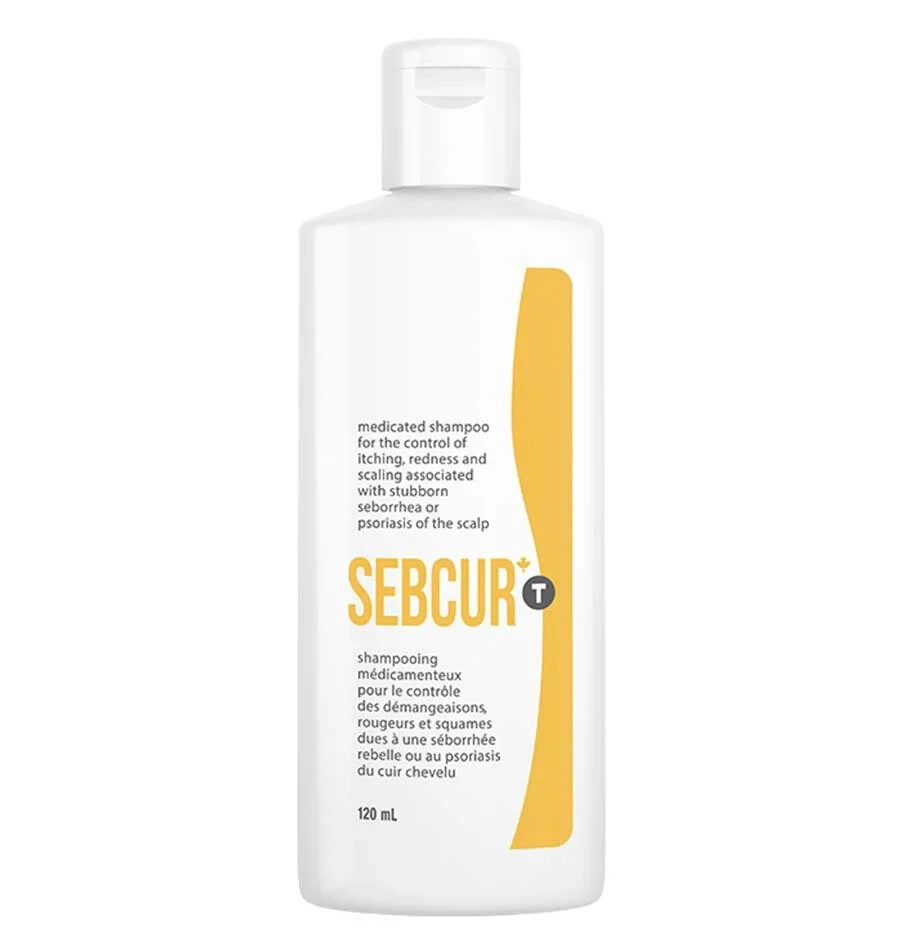 10% Coal Tar Shampoo 120ML SEBCUR/ T 4% Salicylic Acid Always Fresh Long Expiry