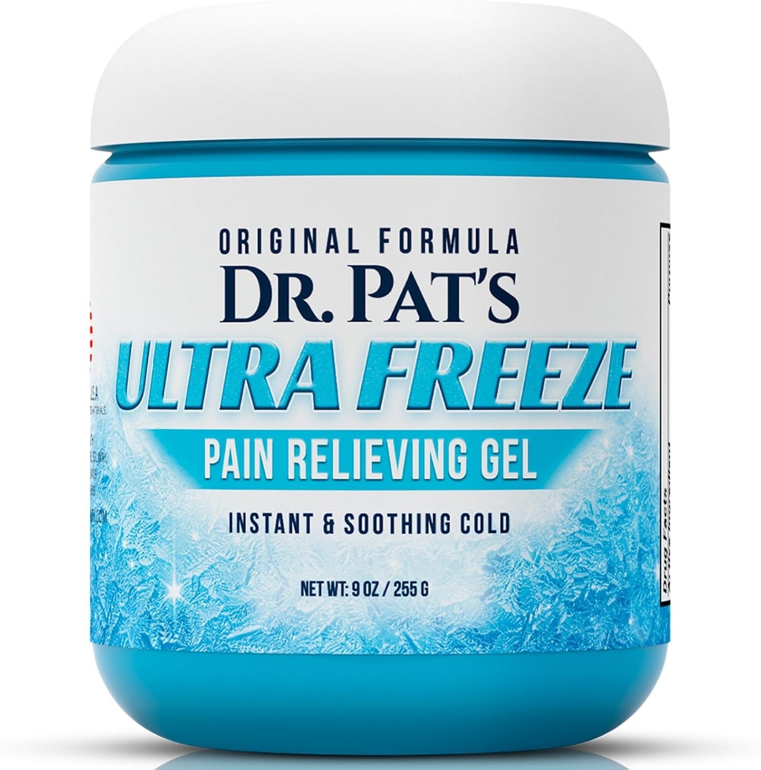 Dr Pat’s Pain Relief Cream 9oz – Muscle Rub Gel for Arthritis, Neuropathy, Fo…