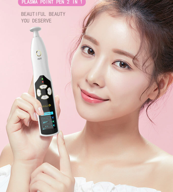 2 In 1 Cold Jet Fibroblast Plasma Pen For Skin Care Eyelid Lifting Spot Removal