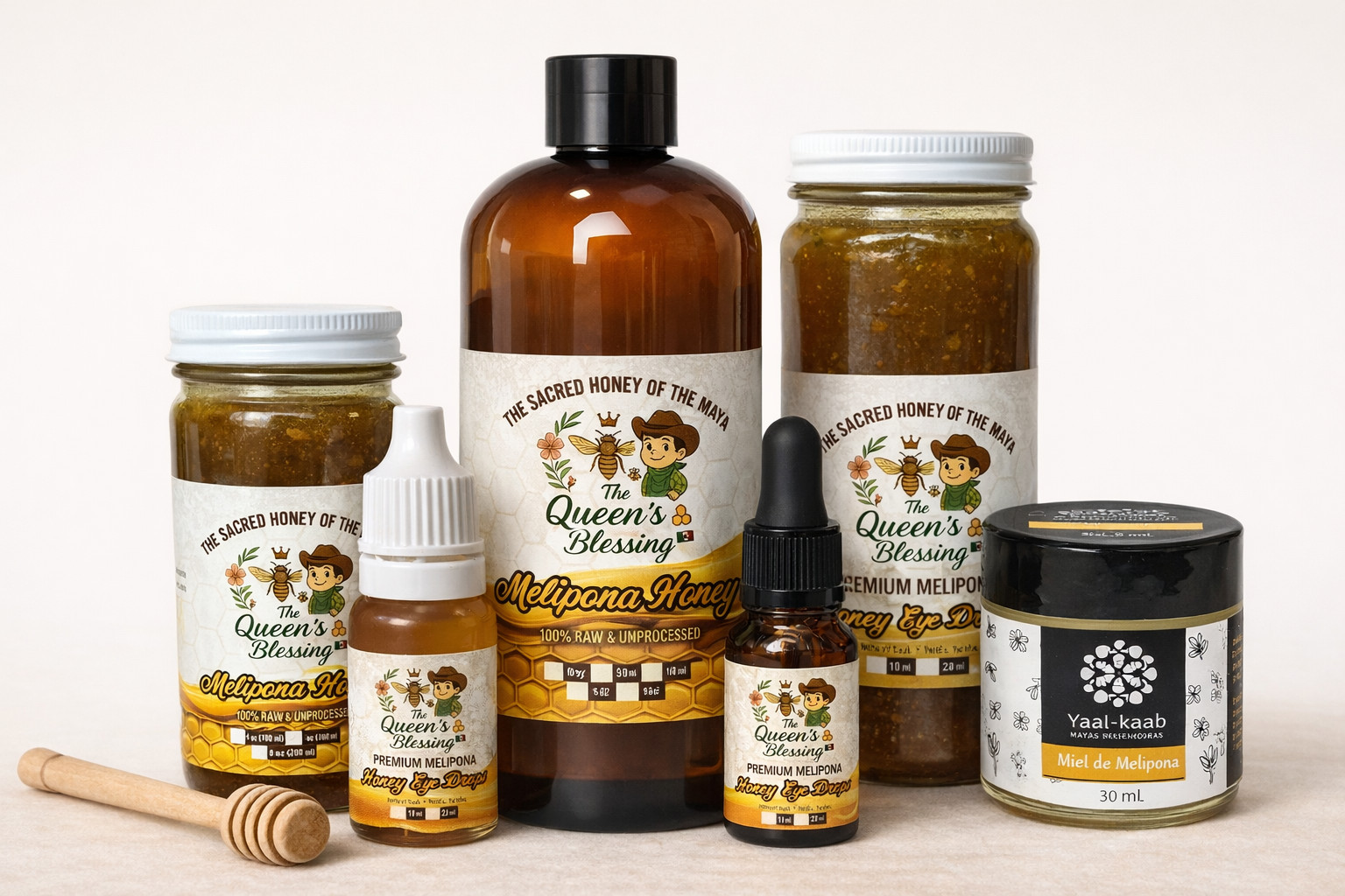 JIMERITO HONEY, MIEL MELIPONA DROPS, 10ML,100% PURE ORIGINAL HONEY FROM MEXICO!