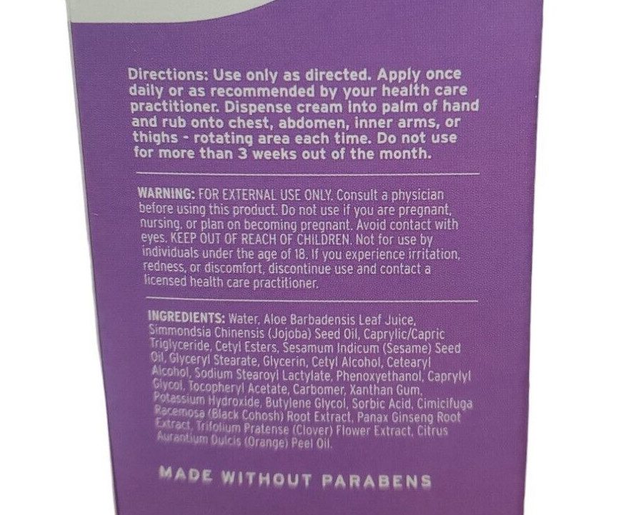 2 Pack, Emerita, Phytoestrogen, Body Cream, 2 oz (56 g) EACH, EXP. 03/2027