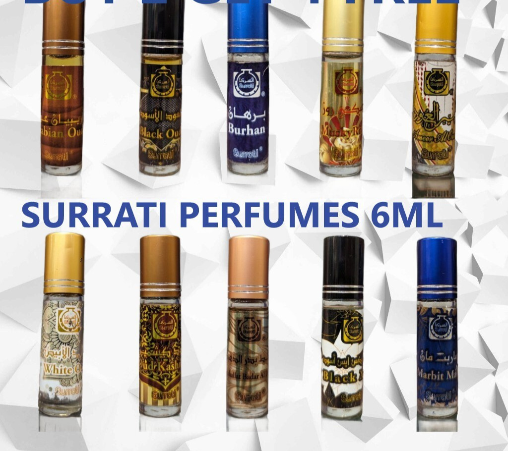 Surrati Concentrated Roll On Oil Perfume Attar Arabian 0il 6ml BUY 2 GET 1 FREE