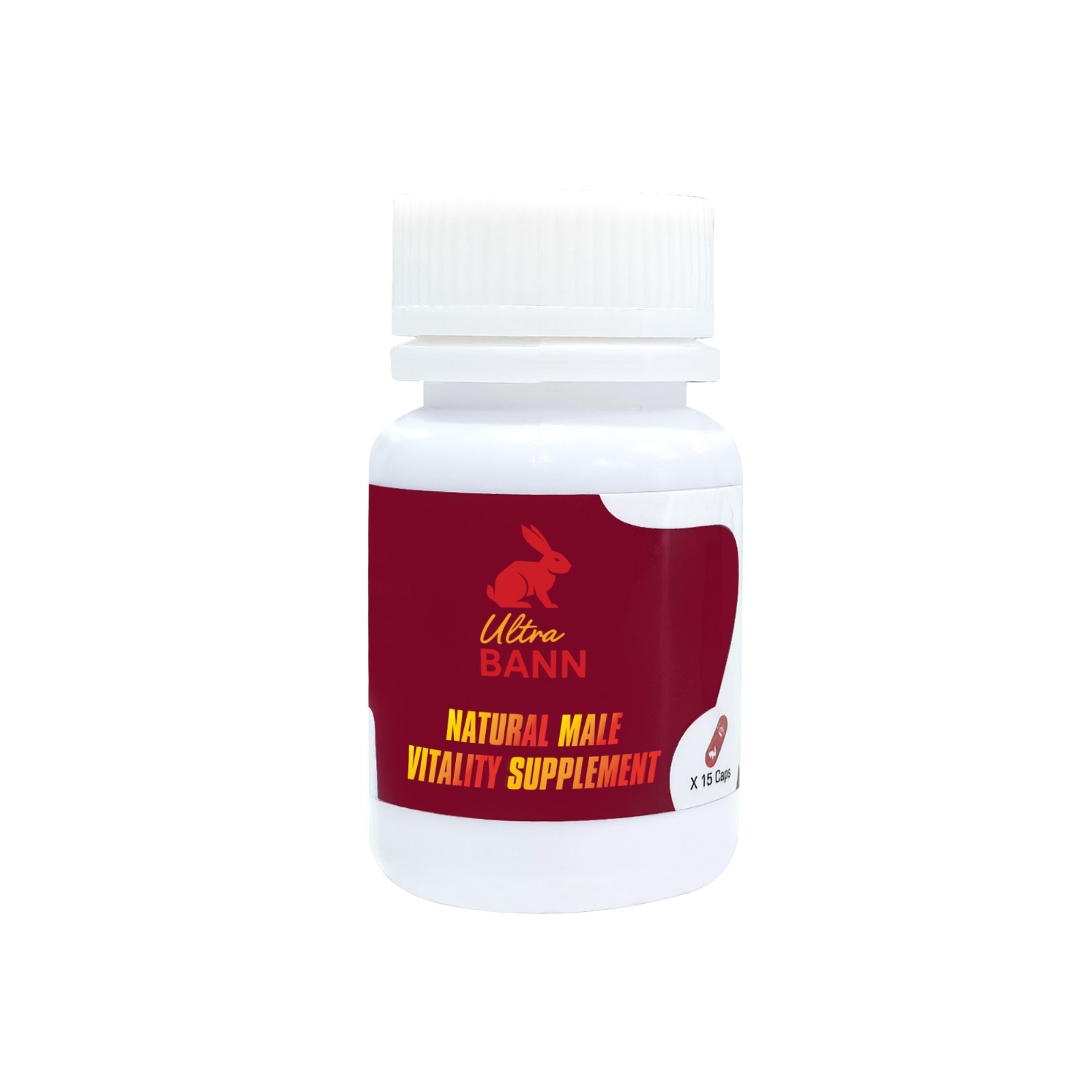 Ultra Bann Men’s Performance | 1 Cap = 2 Days | Premium 30-Day Formula 40+
