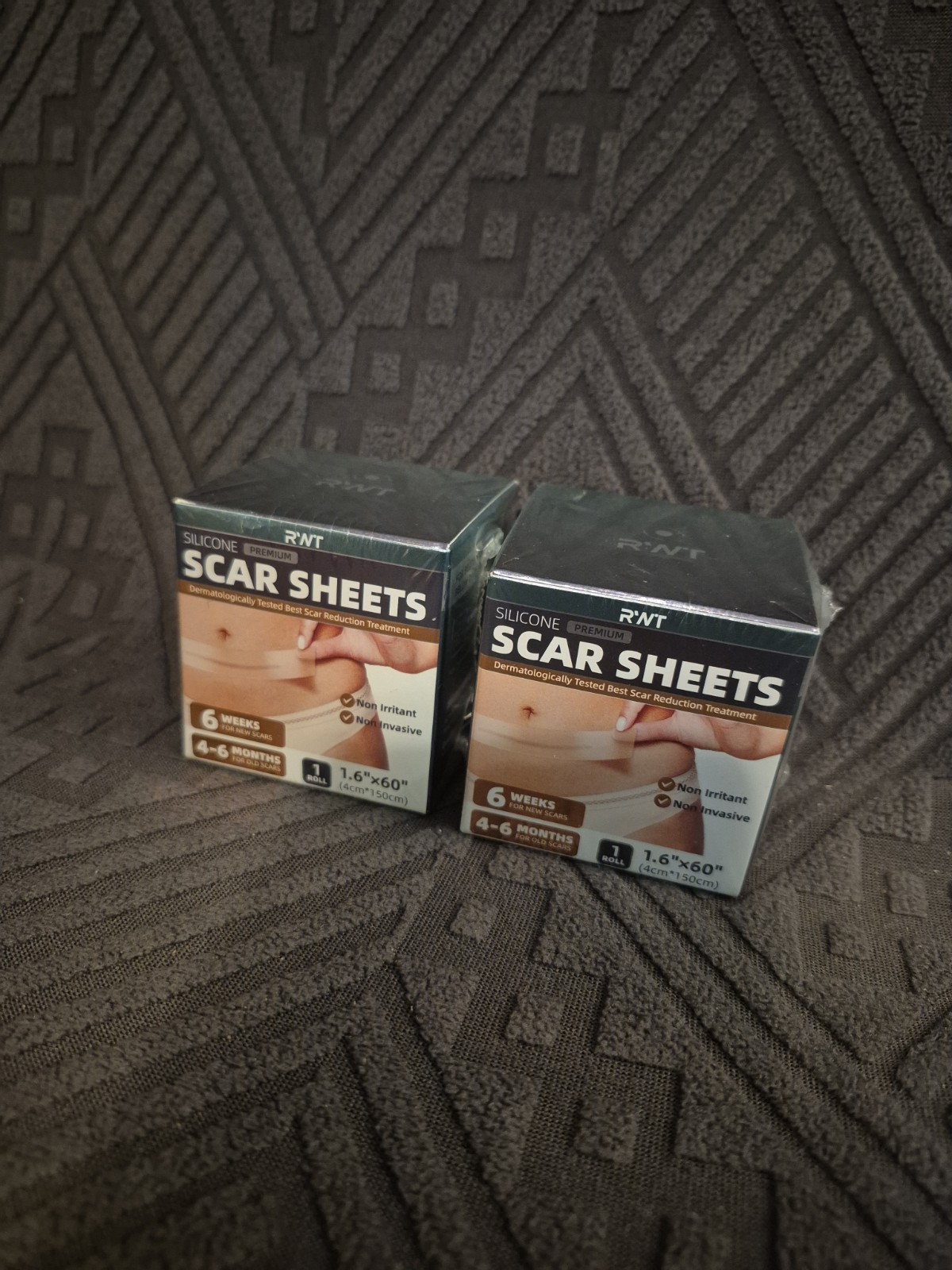 Silicone scar sheets 2 Boxes New