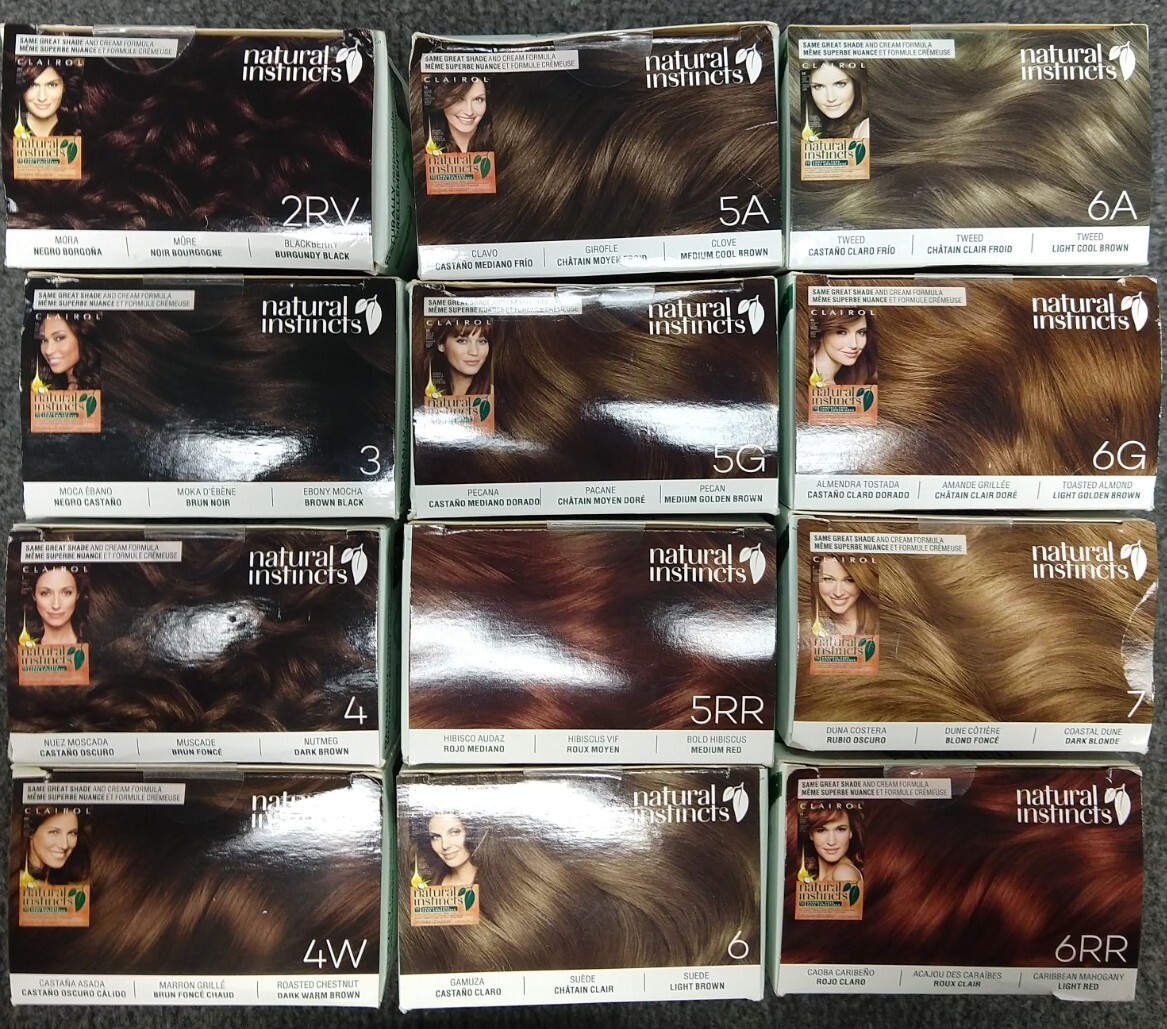 2 Pack: Clairol Natural Instincts Demi-Permanent Hair Dye *CHOOSE COLOR!*