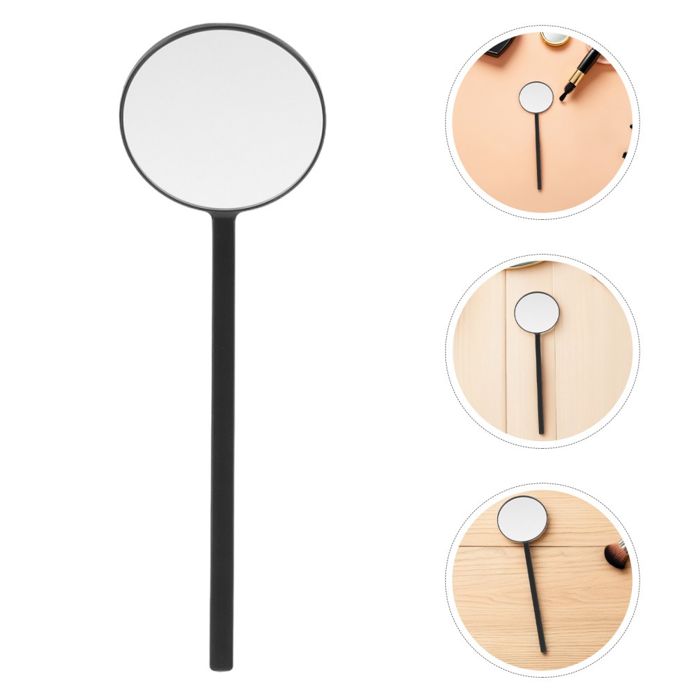 2pcs Handheld Lash Mirror For Eyelash Extensions 7.4×2.4in – Round Shaped