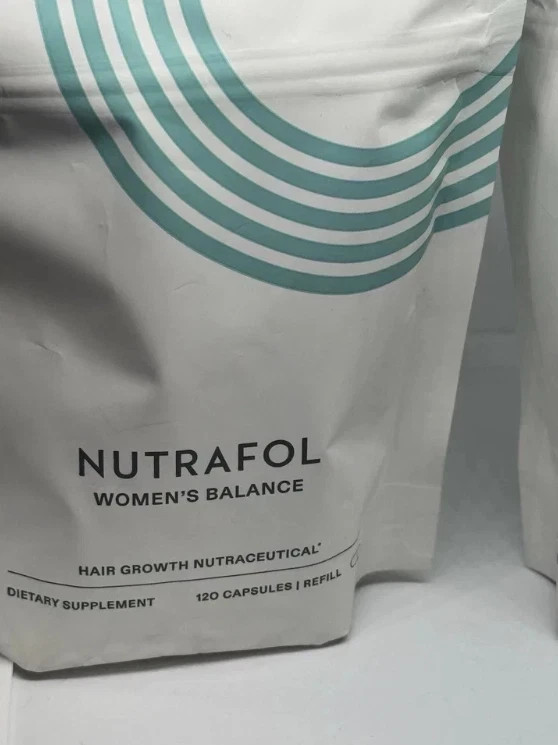0riignal New Nutrafal Women’s Balance Hair Growth-120 Caps/Refill-free fast shiP