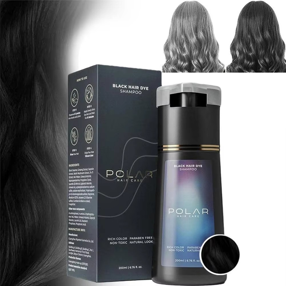 Polar-Hair Dye Shampoo Polar Hair Care, Hair Care Shampoo 200ML/6.7 OZ 3 Colors