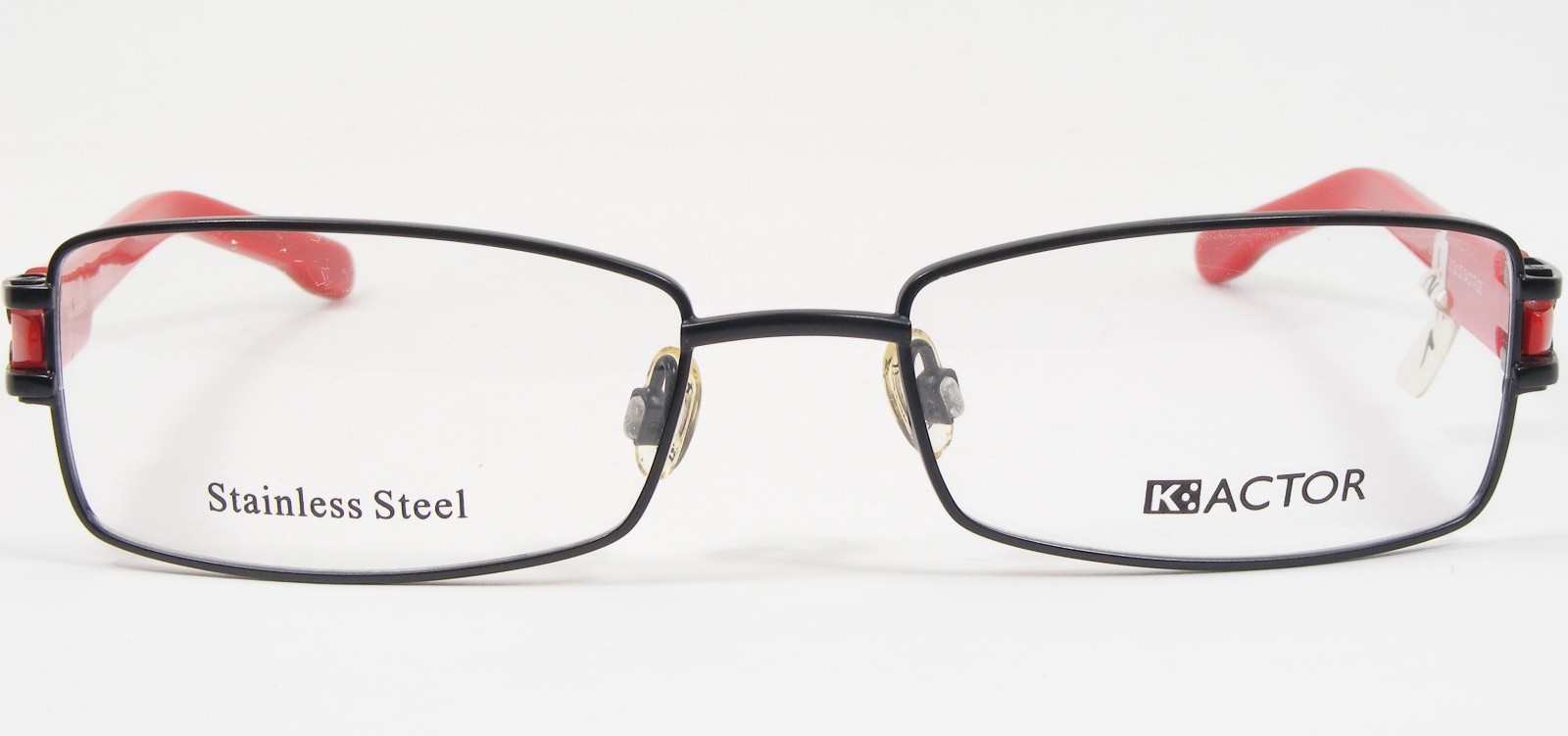 “READ” K-ACTOR KV2033 52 BLACK /RED UNIQUE RARE EYEGLASSES GLASSES 54-17-135mm
