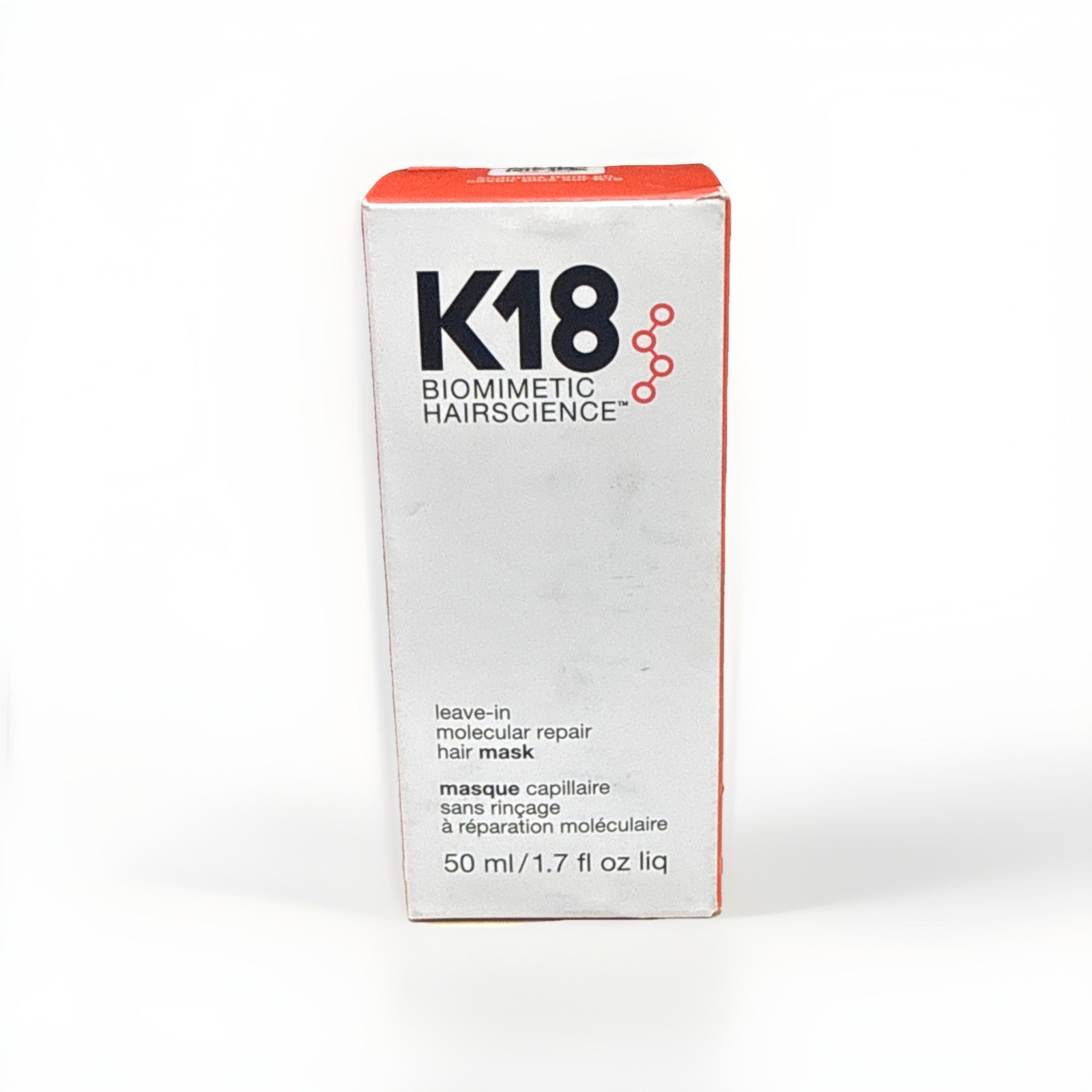 K18 Biomimetic Hairscience Leave-in Molecular Repair Hair Mask 50ml NEW