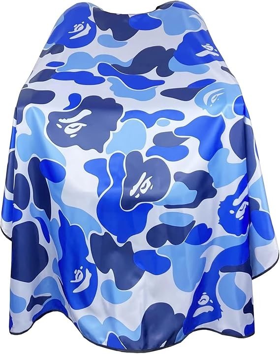 Xianjing Adult Barber Cape Camouflage Salon Haircut Cape Hairdressing Apron.