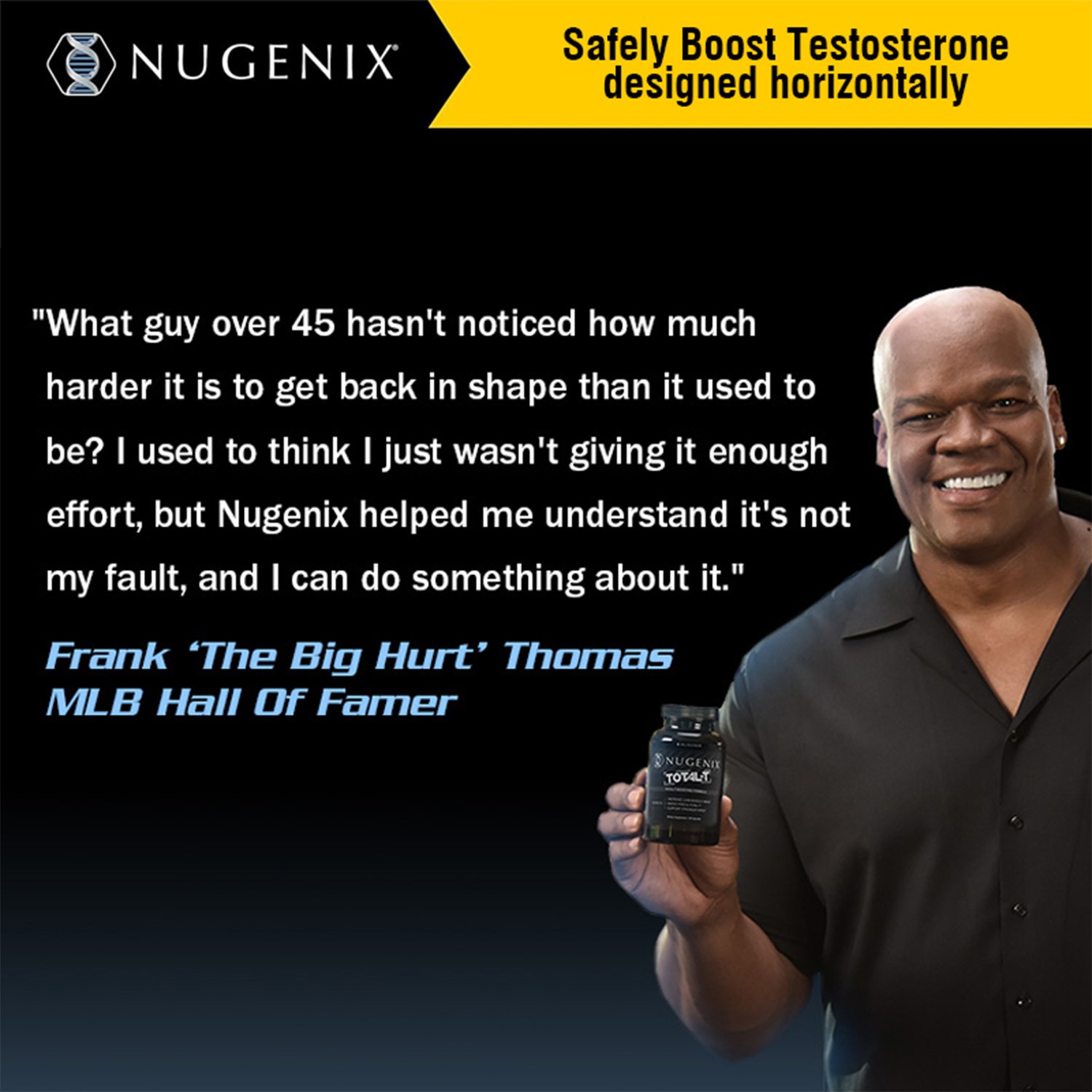 NUGENIX TOTAL-T – Testosteron Booster Supplement for Men, Energy & Endurance