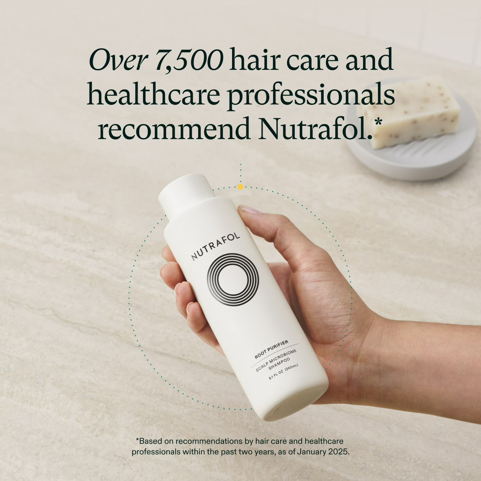 Nutrafol Shampoo Hair Cleanser Volumizing Thinning Hair FREE SHIP