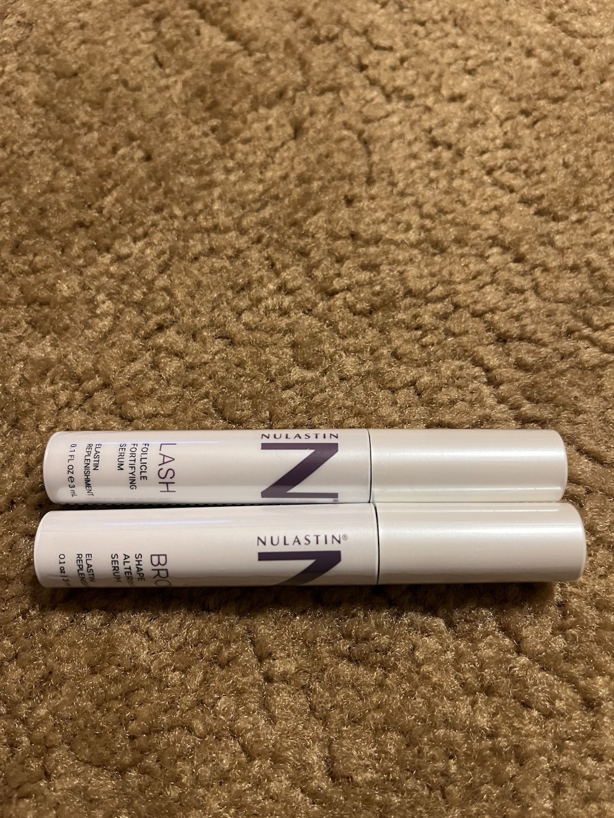 NULASTIN Eyelash Serum & Brow Serum Brow & Lash Enhancing 3ml Each, NEW & SEALED