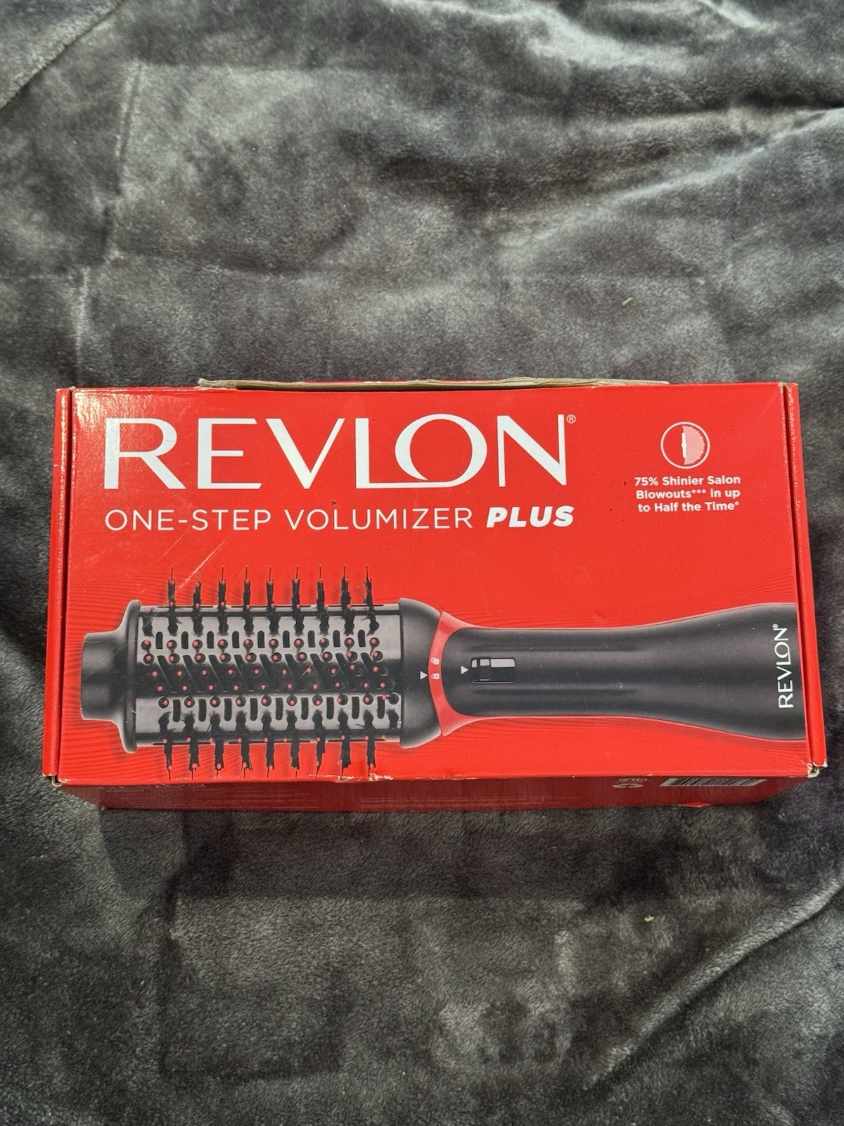 Revlon One-Step Volumizer Plus Hair Dryer 2.4in Adjustable Heat Black