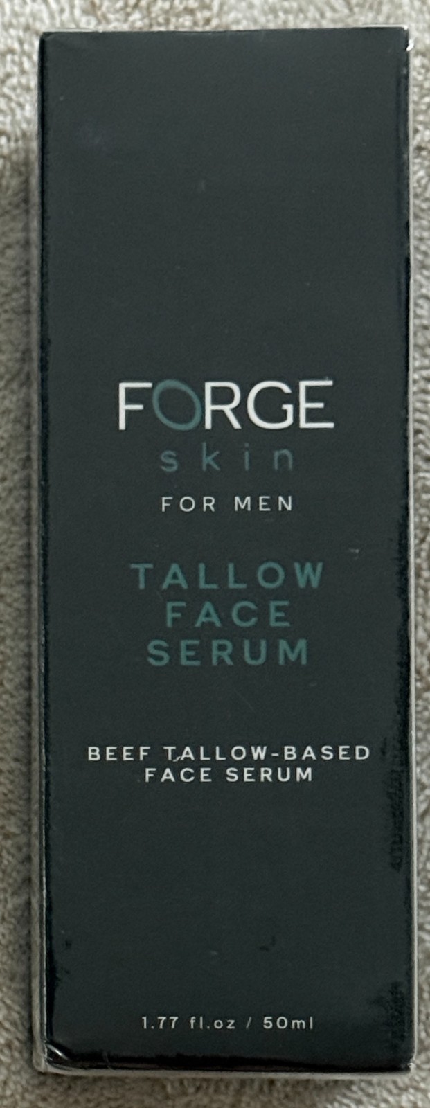 FORGE SKIN For Men Tallow Face Serum ~ Beef Tallow-Based Face Serum ~ 1.77 fl oz