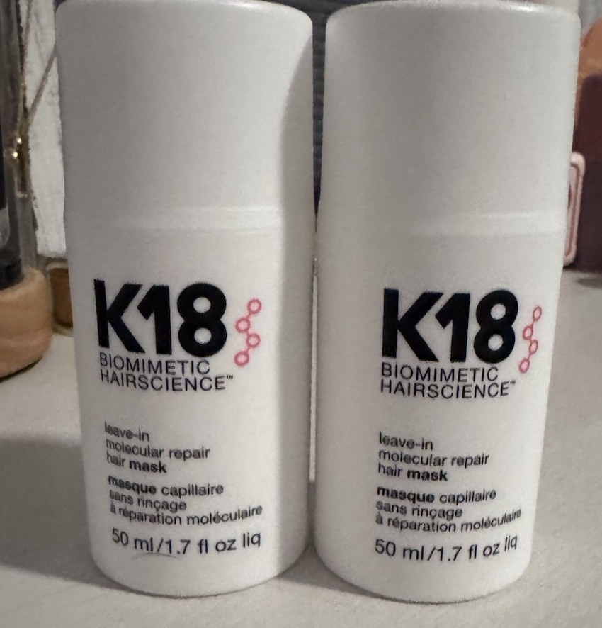 K18 Biomimetic Hairscience Leave-In Molecular Repair Hair Mask 50ml / 1.7oz New