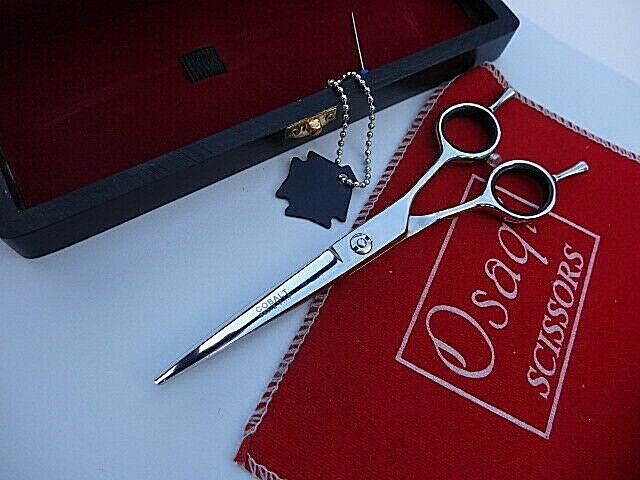 MONEY BACK Warranty_6″ Hairdressing scissors VIP COBALT FLAT ADJUSTABLE SCREW