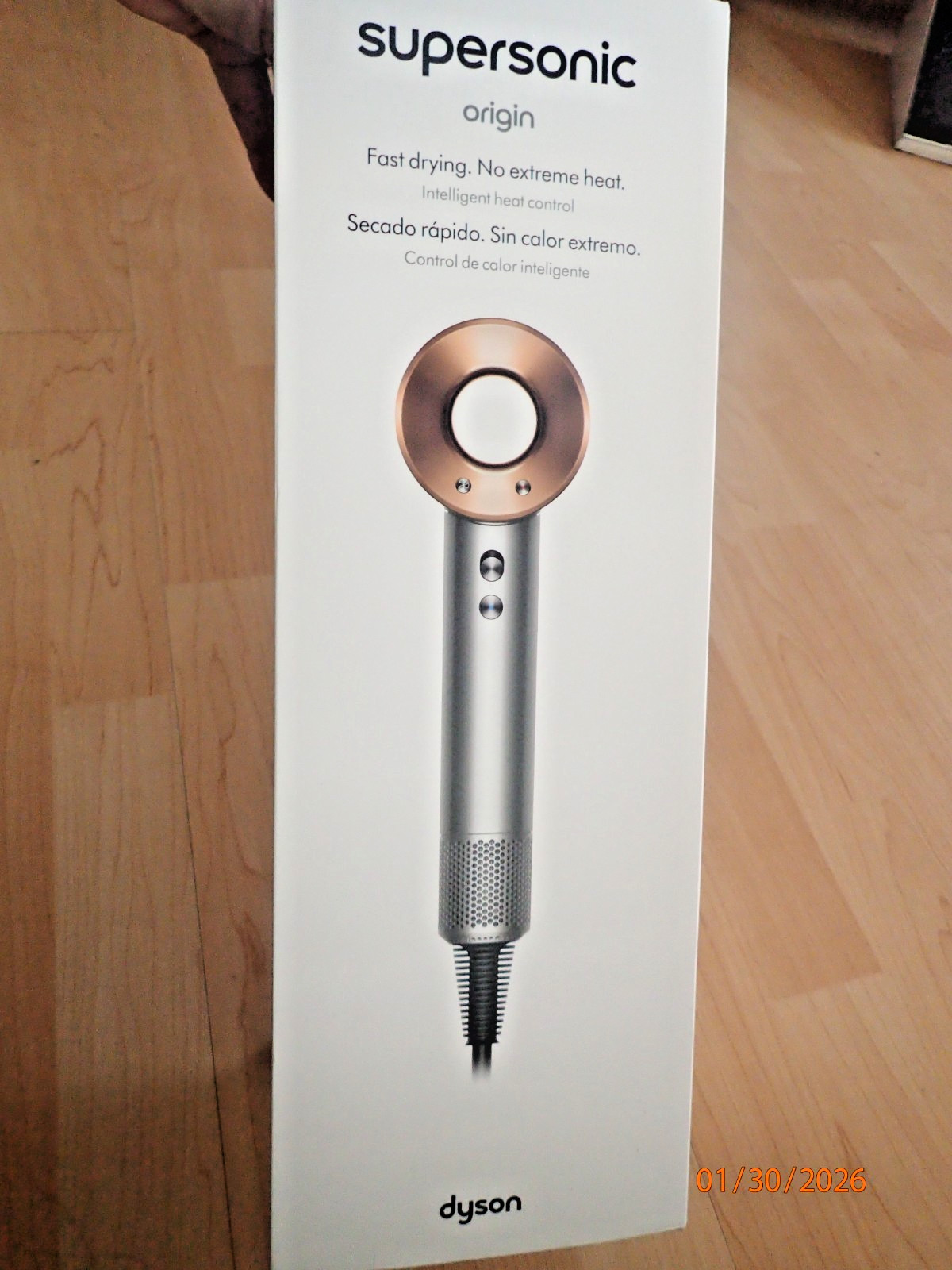 FACTORY SEALED DYSON Supersonic Origin Hair Dryer Nickel/Copper – AUTHENTIC