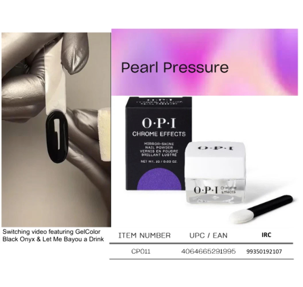 Opi Chrome Effects Mirror-Shine Nail Powder 0.03 oz New 2026 – Pick any