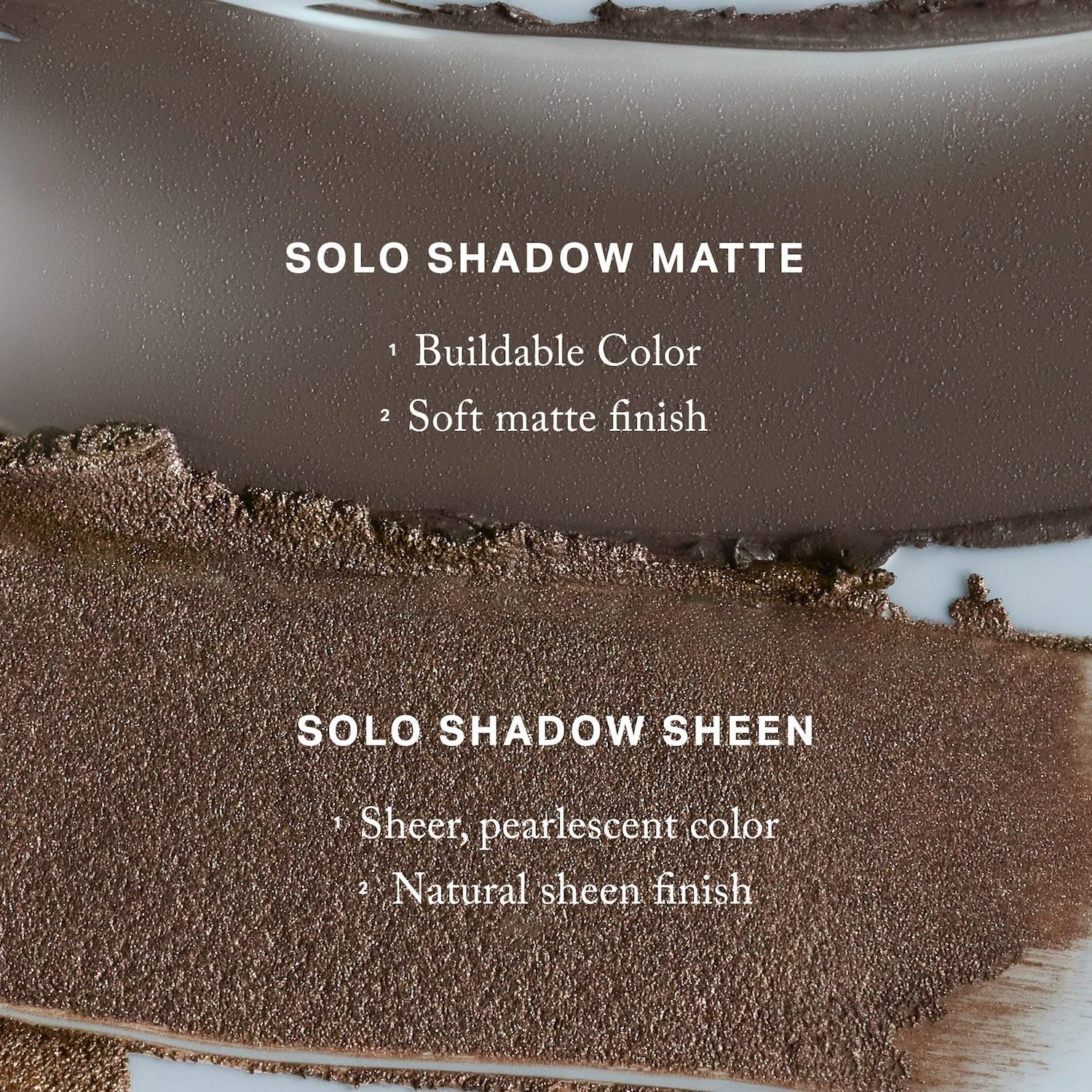 MERIT NIB 100% Authentic Solo Shadow Cream Eyeshadow,11 SHADES,0.17 oz/5 g