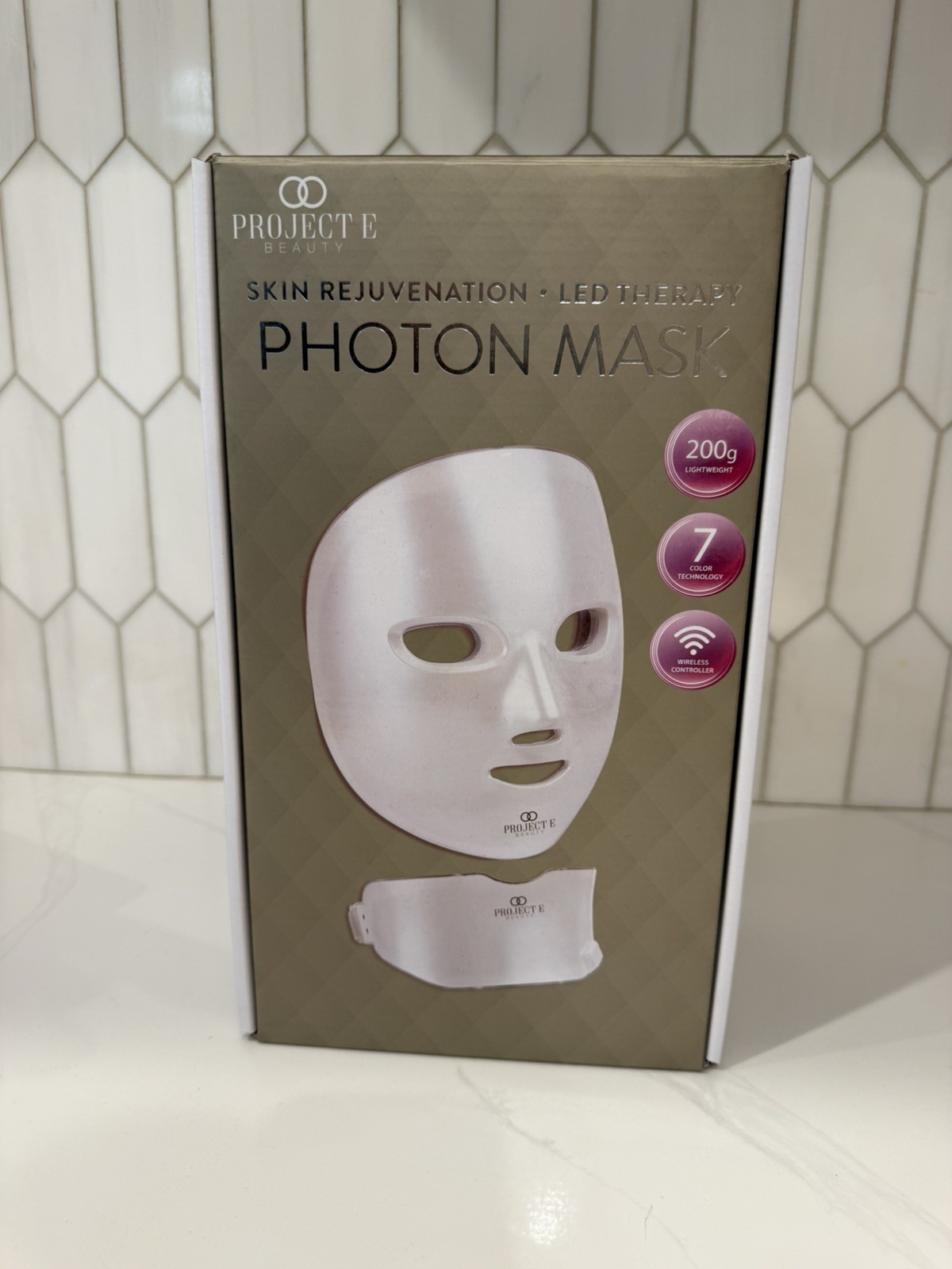 Project E Beauty Photon Mask – LED Therapy – Skin Rejuvenation – Face & Neck