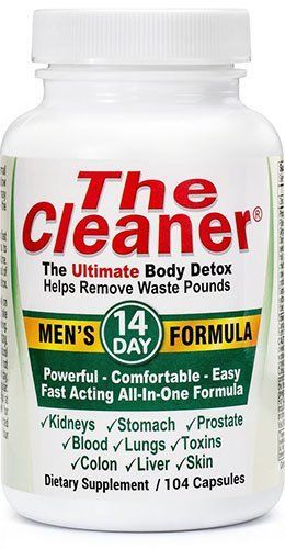Century System’s The Cleaner Men’s Formula 14 Day Ultimate Body Detox (104 Caps)