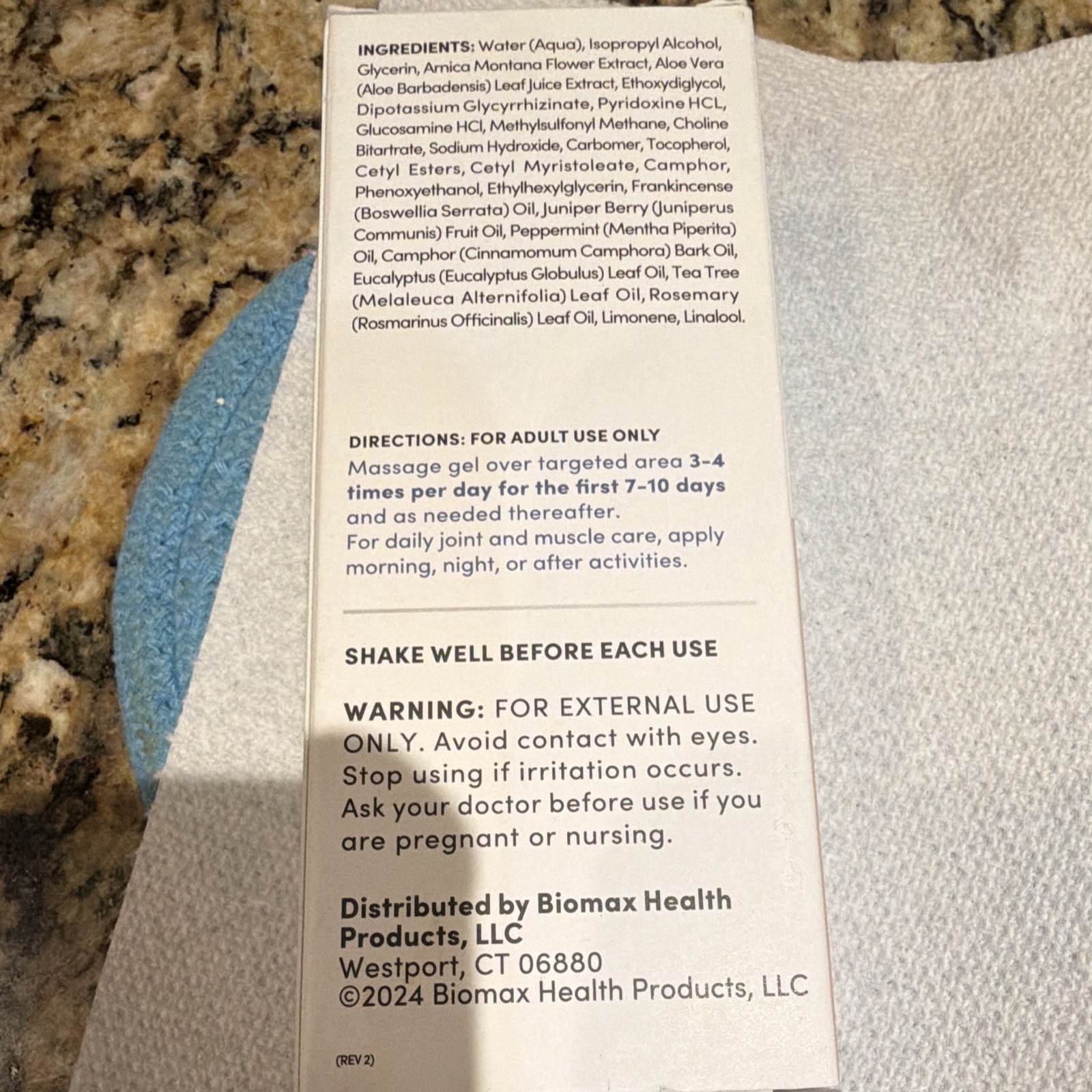 Penetrex Joint & Muscle Pain Treatment Non-Greasy Roll-On Gel 2.5 fl oz
