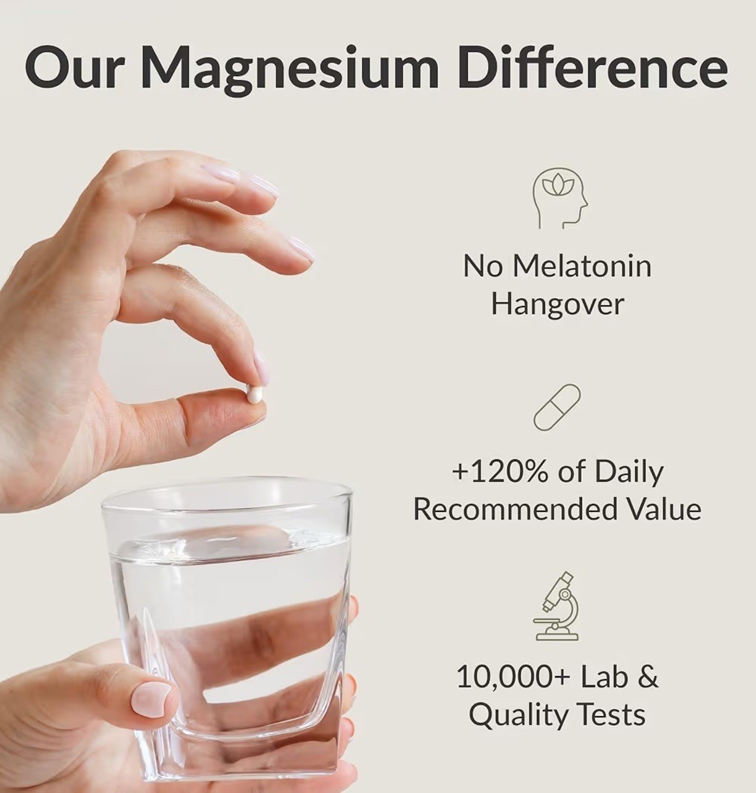 Bioptimizers Magnesium Breakthrough all 7 essential forms, 60 capsules