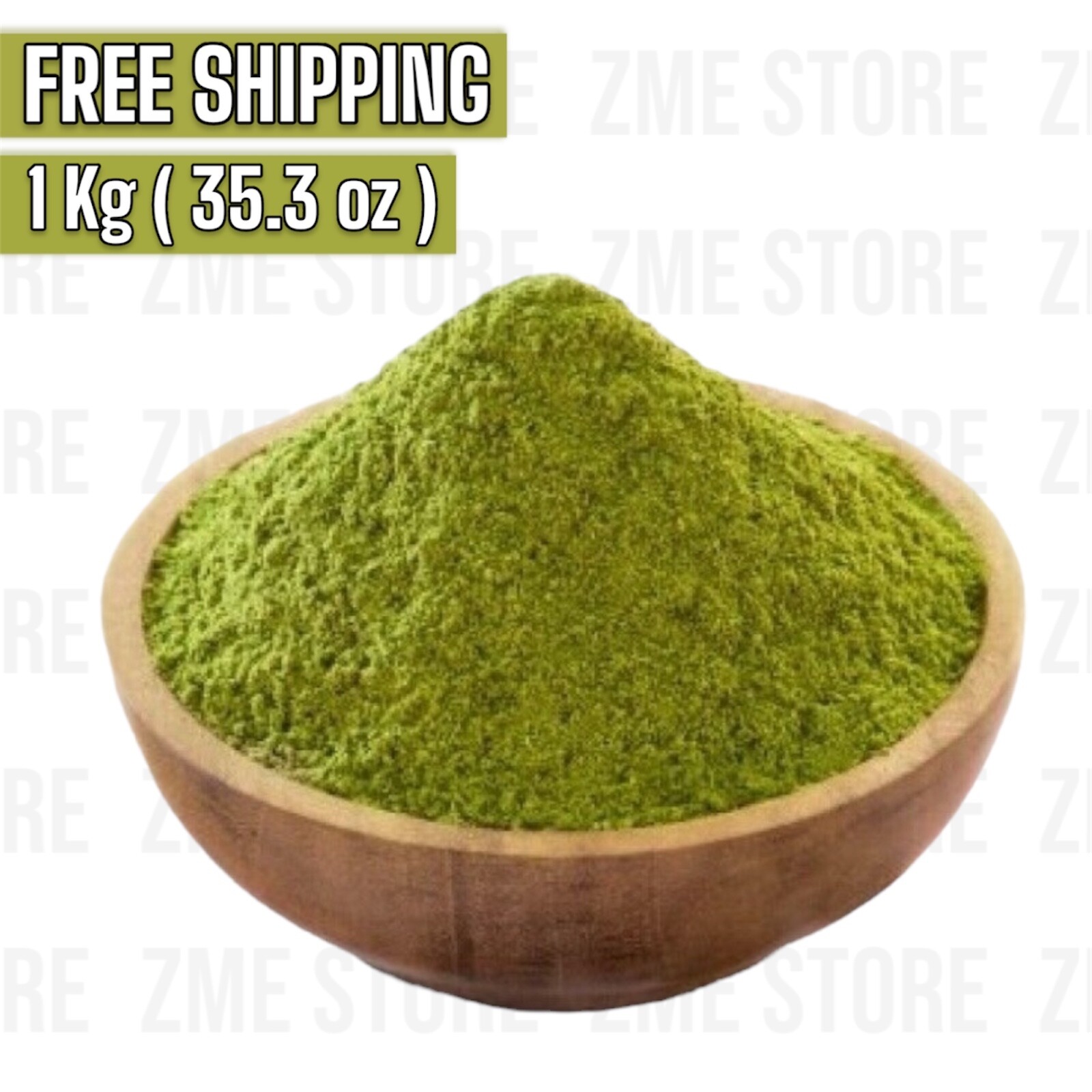 DRIED SIDR LEAVES POWDER-Natural -Healthy and Organic 1kg (35.3 Oz)ورق سدر مطحون