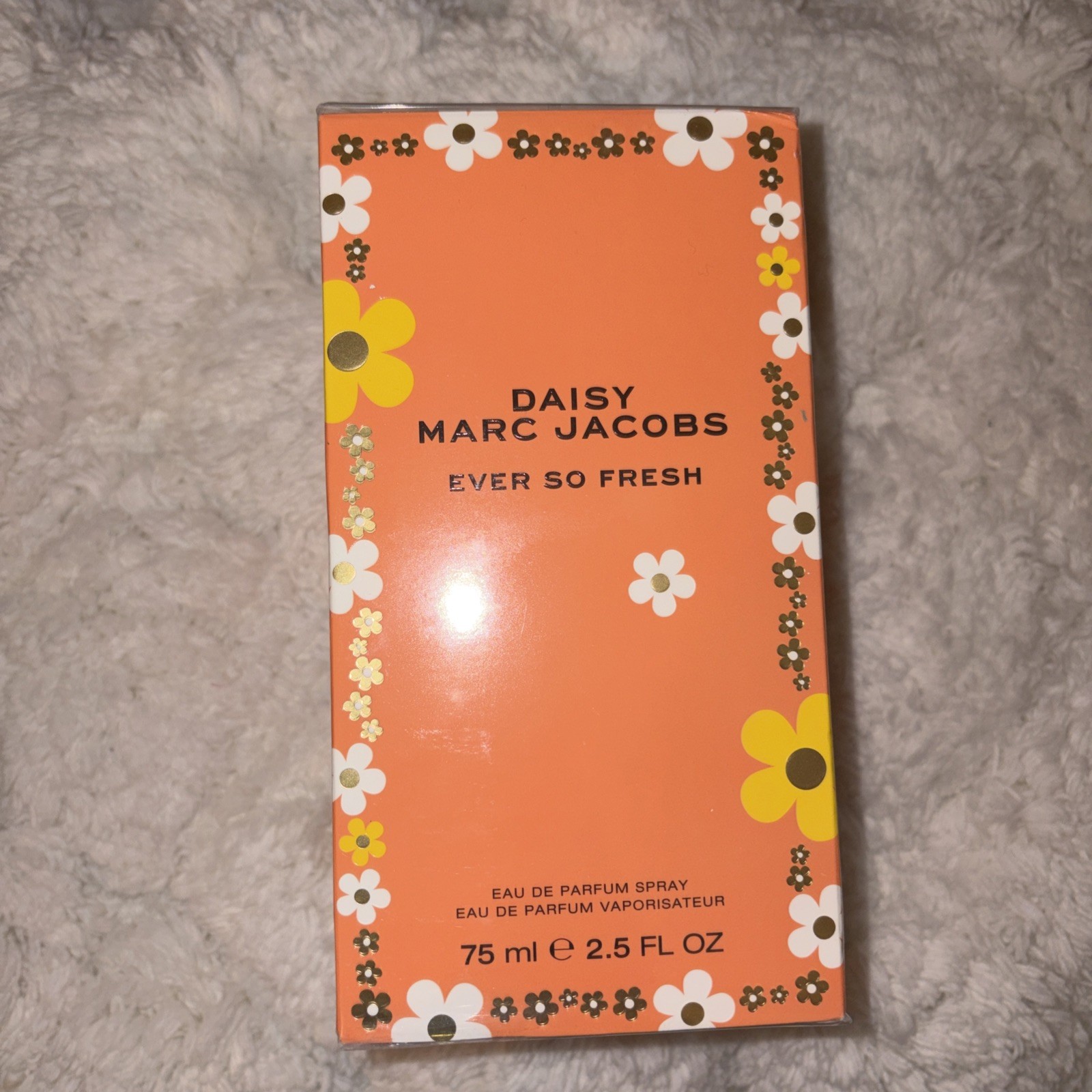 Marc Jacobs Daisy Ever So Fresh Eau de Parfum NIB plastic sealed 2.5 fl oz.