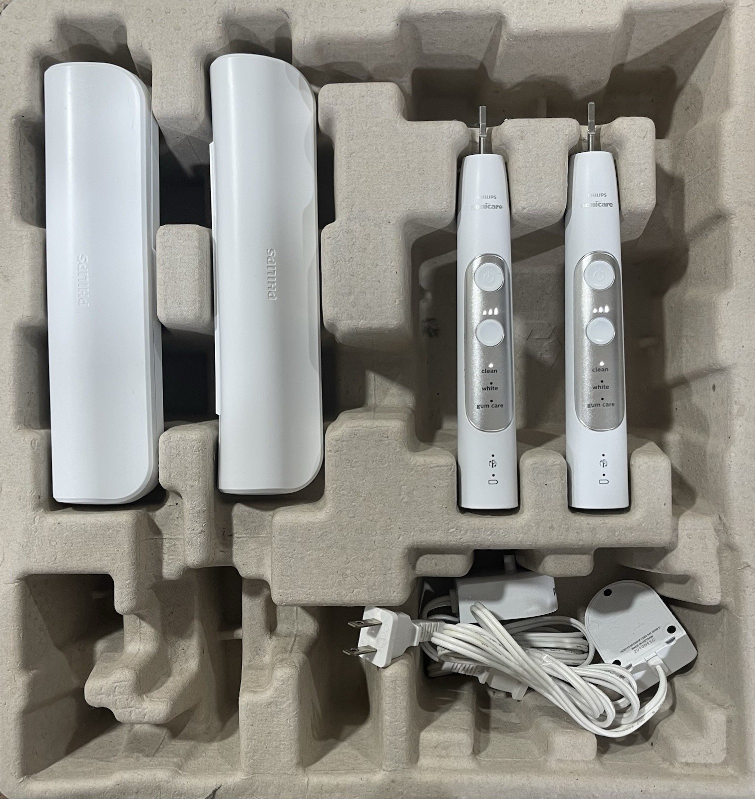 Philips Sonicare PerfectClean Electric Toothbrush HX751V+HX751V Y