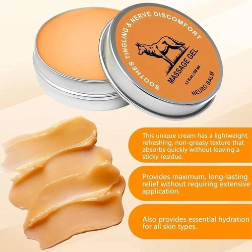 2X Therawolf Neuro Balm, Joint Care Soothing Cream,Herbal Cooling Soothing Cream