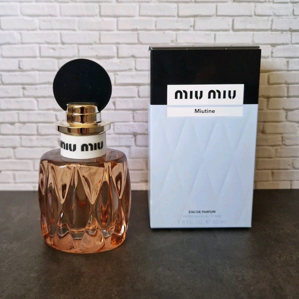 Miu Miu Miutine Eau de Parfum Spray 1.6 fl oz Regular Size Perfume