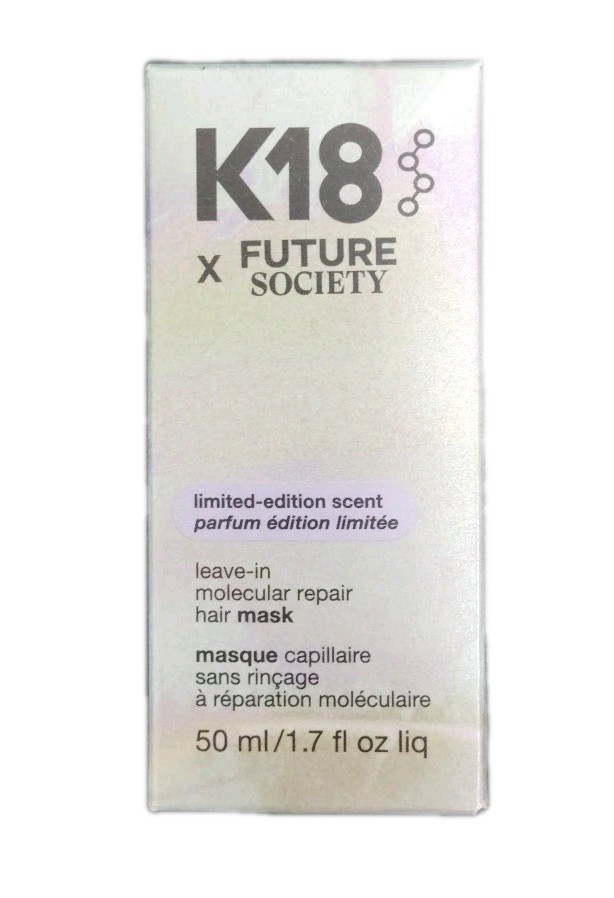K18 x Future Society Ltd Ed Leave-In Molecular Repair Hair Mask, 1.7 Oz.