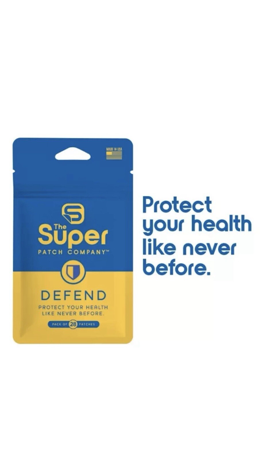The Super Patch NEW 2.0 The Liberty Patch Pack of 30 Patches”Feel Stable Steady”