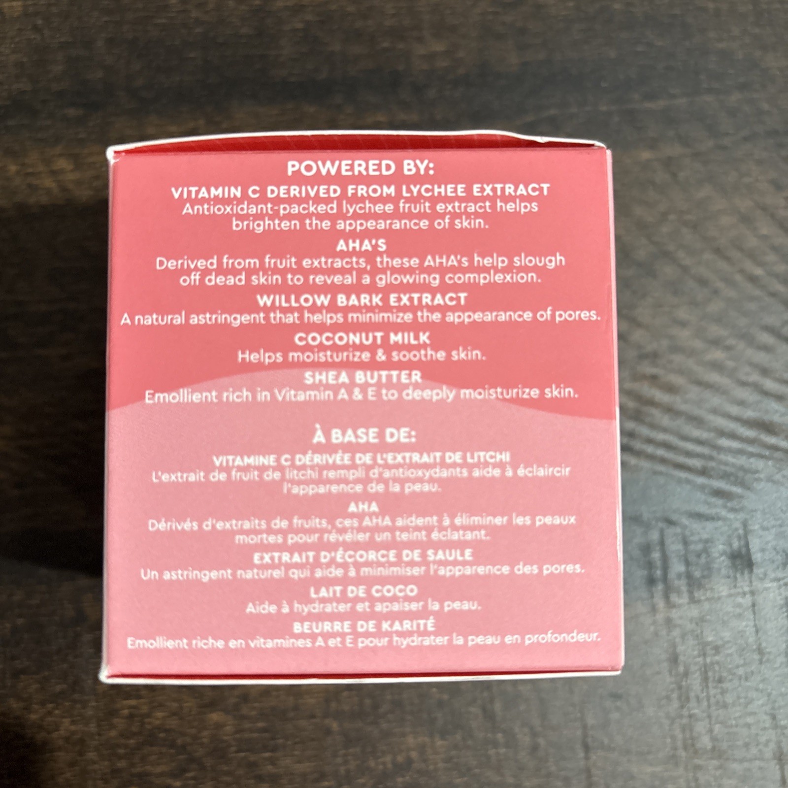Kopari Lychee Clean Vitamin C Face Mask