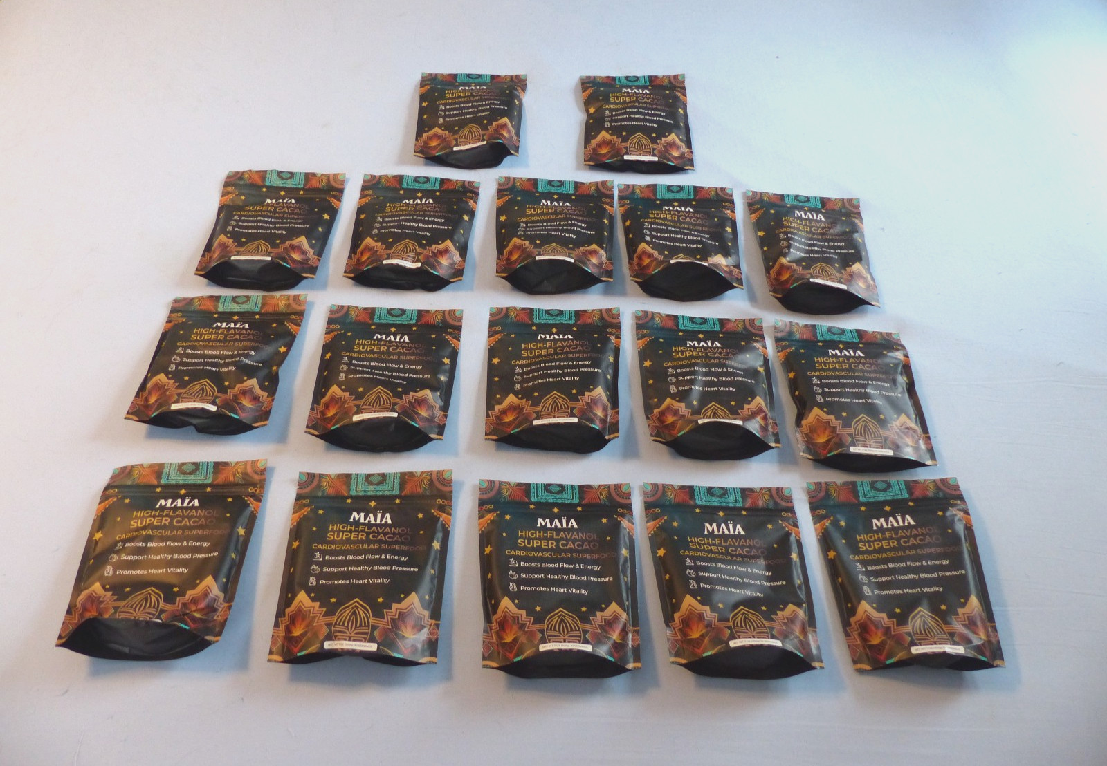 MAIA High-Flavanol Super Cacao – LARGER 7 oz Size – 30 Servings