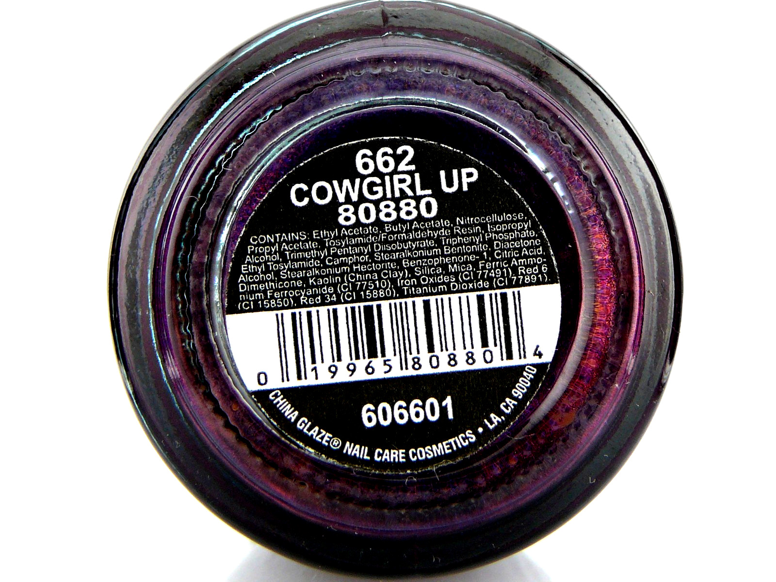 CHINA GLAZE NAIL POLISH COWGIRL UP 662 80880 XRARE RODEO DIVA NEW!
