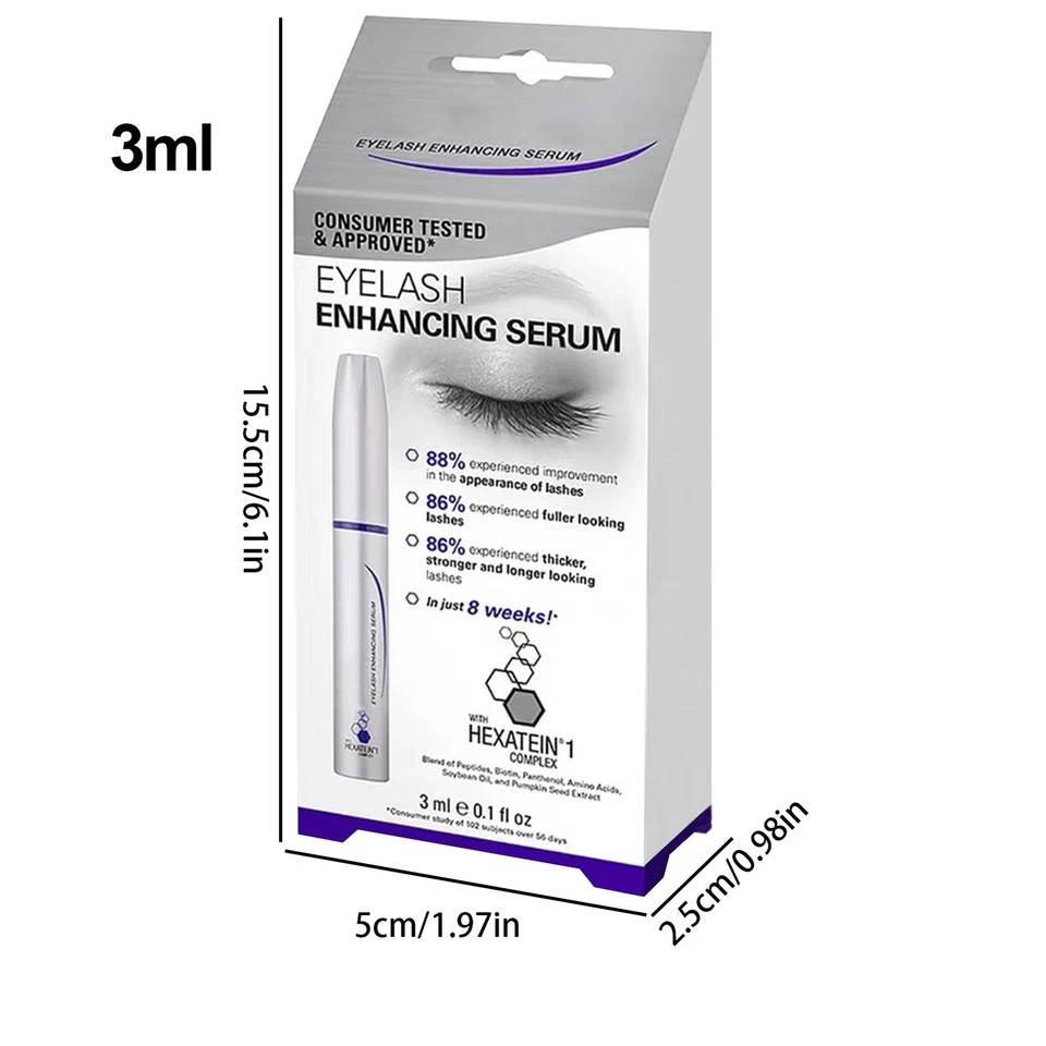 2X Rapid/Lash Eyelash Enhancing Serum Enhancer Growth Conditioner 3ml/0.1 fl oz