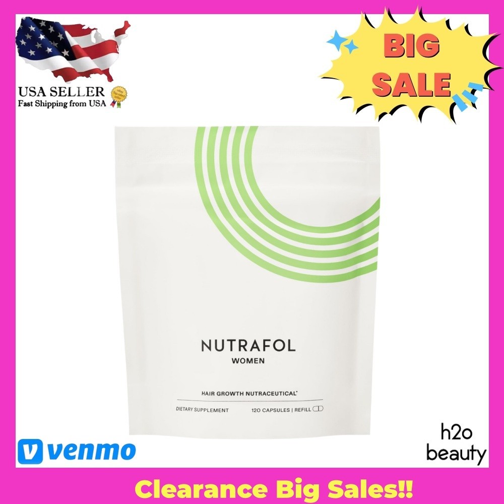 C 120 Capsules Nutrafol Women’s Hair Growth Supplements for Ages 18-44 EXP07/26