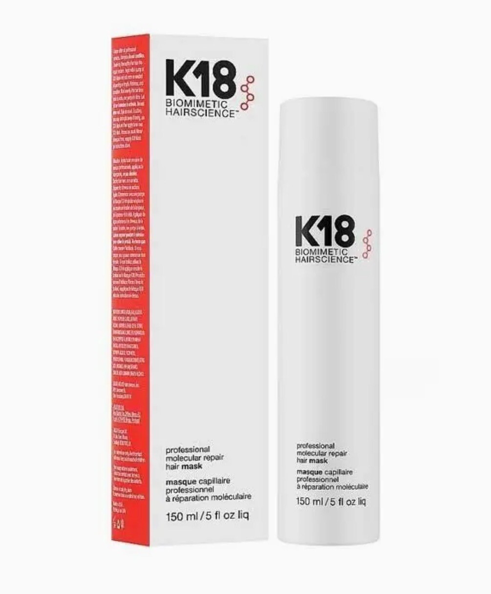 K18 Biomimetic Molecular Repair Hair Mask Professional 150ml/5oz **New In Box**