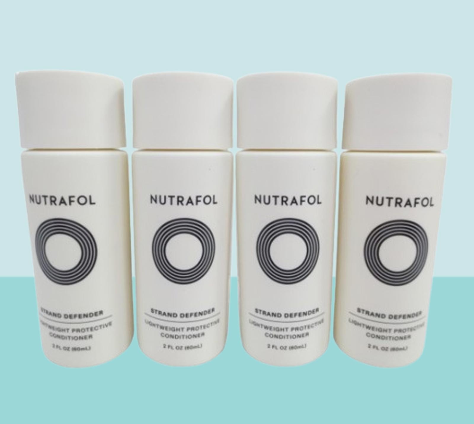 Nutrafol Strand Defender Lightweight Conditioner Travel Size – 2 oz, Lot Of 4