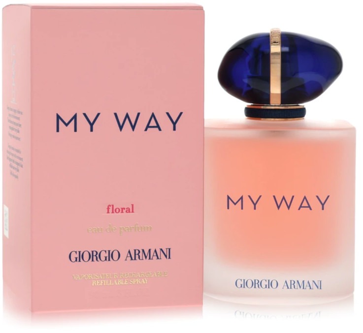 Giorgio Armani My Way Floral Perfume By Giorgio Armani for Women 3 Oz EDP Spray