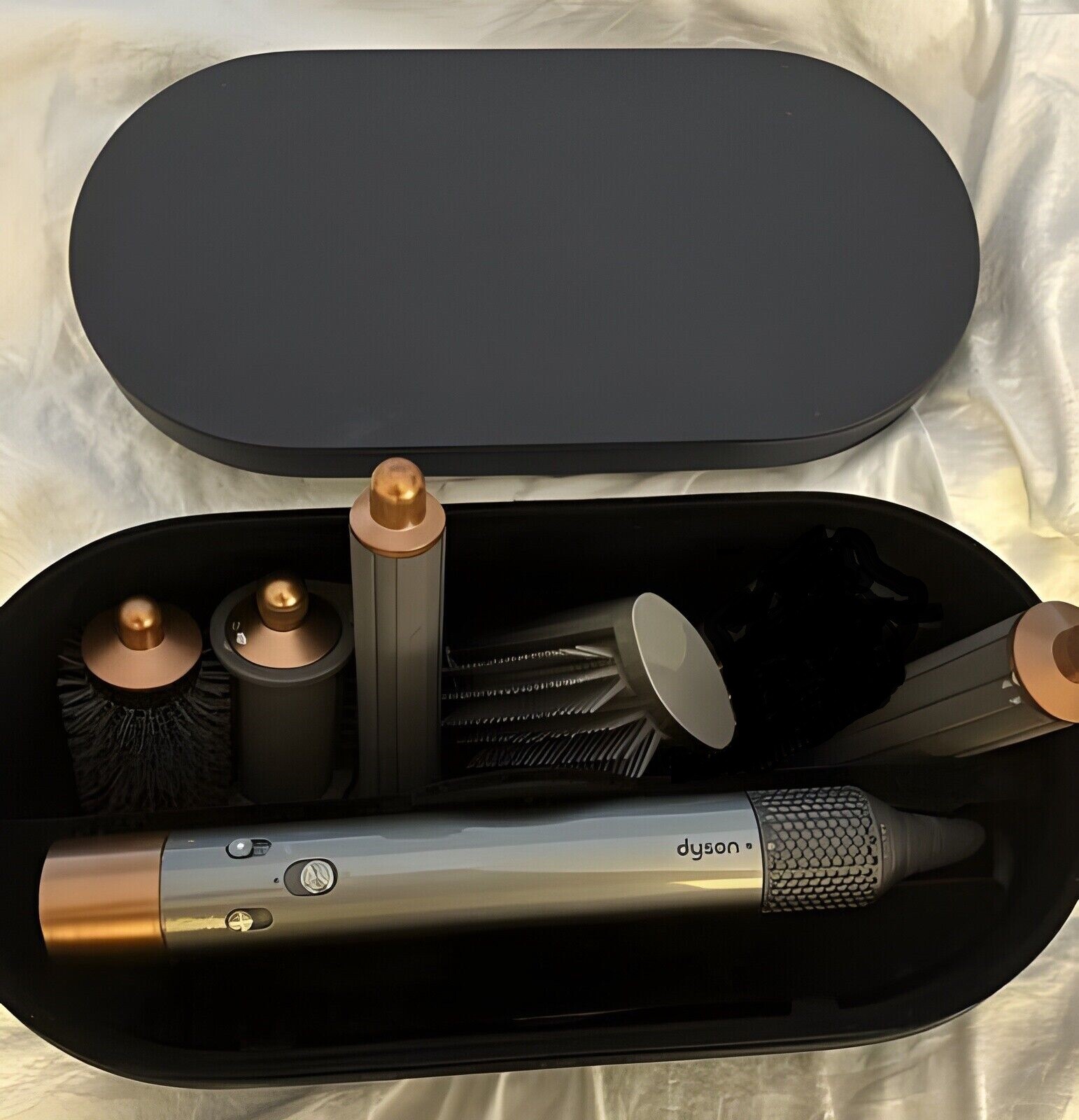 Dyson Airwrap Styler Complete Nickel/Copper with Attachments