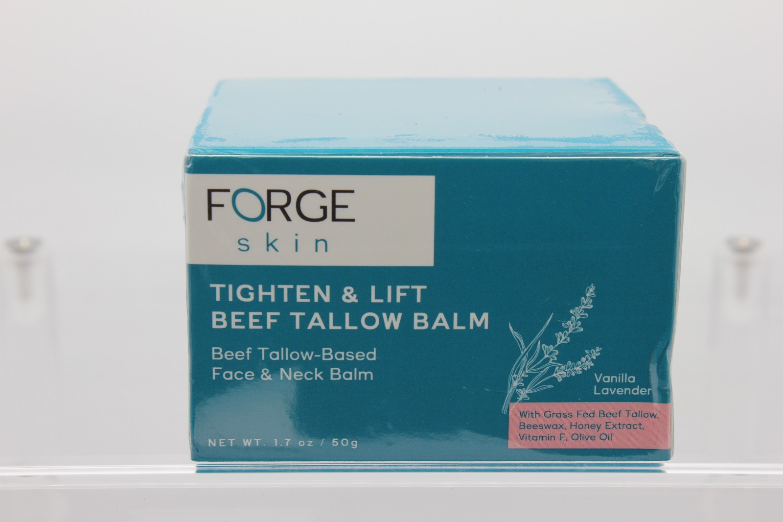 Forge Skin Tighten & Lift Beef Tallow Face & Neck Balm, 1.7oz / 50g